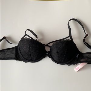 32B Black Date Push Up Bra by Pink